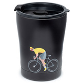 Termohrnek z nerezové oceli  300ml - Cyklista na kole