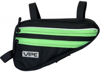 brašna Vape rámová 4 kapsy neon zelený zip