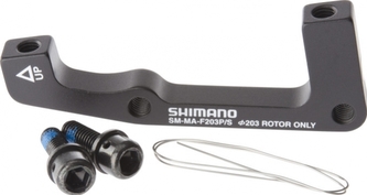adaptér kotoučové brzdy Shimano přední 203mm standard original balení
