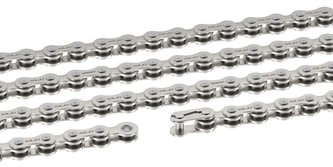 řetěz XLC CC-C07 124 článků stříbrný