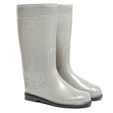 Oldcom Holínky RAINY VENICE Stříbrné Dámské Velikost: 37/38, Barva: Šedá