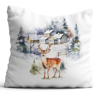 Vánoční polštář XMAS JOY motiv E 40x40 cm  Mybesthome