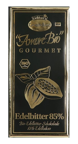 čokoláda hořká 85% kakao Liebhart´s  100g