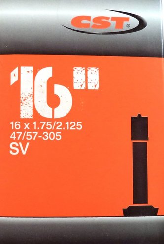 duše CST 16"x1.75-2.125 (47/57-305) AV/33mm