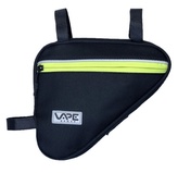 brašna Vape rámová malá 3 kapsy neon žlutý zip