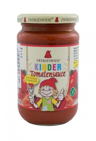 omáčka rajčatová dětská ZWERGENWIESE 350g