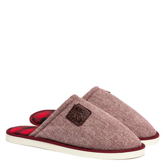 Oldcom Papuče LUXHOME Červené Uni Velikost: 43/44, Barva: Červená