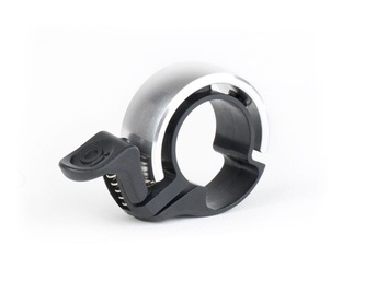 zvonek Knog Oi Bell Classic stříbrný malý zvonek Knog Oi Bell Classic stříbrný malý
