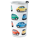 Termohrnek z nerezové oceli 500ml - Retro Fiat 500