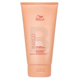 Wella Professionals Invigo Nutri-Enrich Warming Express Mask samozahřívací maska pro suché a poškozené vlasy 150 ml