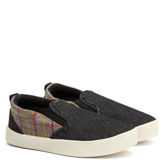 Oldcom Slip-On EMILY Denim Šedé Velikost: 40, Barva: Šedá