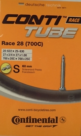 duše Continental Race 28 (20-622/25-630) FV/60mm