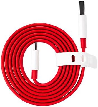 OnePlus Warp Charge Type-A/Type-C Datový Kabel Red (100cm)