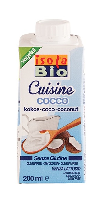 krém kokosový na vaření a pečení ISOLA BIO 200ml