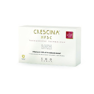 Crescina Péče na podporu růstu vlasů a proti vypadávání vlasů pro ženy Transdermic stupeň 500 (střední fáze) 20 x 3,5 ml woman