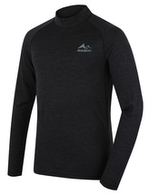 Merino termoprádlo Merow zip M black - XXXL