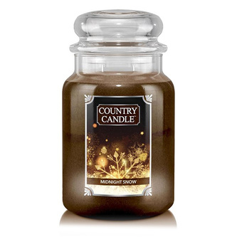 Svíčka ve skleněné dóze Country Candle, 24oz | Large Jar | Midnight Snow