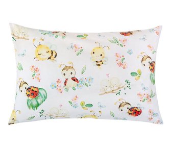 Povláček bavlna - berušky - povláček 40x60cm na zip ( pouze povlak ) Povláček bavlna - berušky - povláček 40x60cm na zip ( pouze povlak )