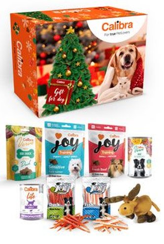 Calibra - vánoční balíček pes
