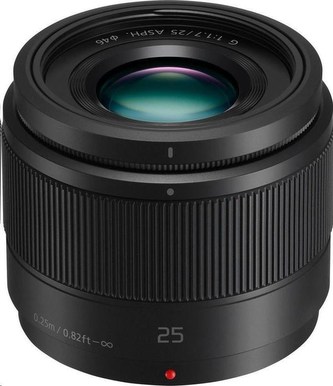 Panasonic LUMIX G 25mm F1,7 ASPH. - black