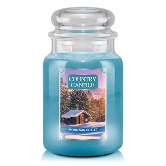 Svíčka ve skleněné dóze Country Candle, 24oz | Large Jar | Mountain Chalet