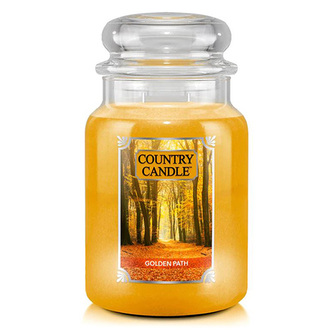 Svíčka ve skleněné dóze Country Candle, 24oz | Large Jar | Golden Path