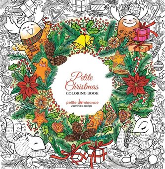 Petit Christmas Coloring Book