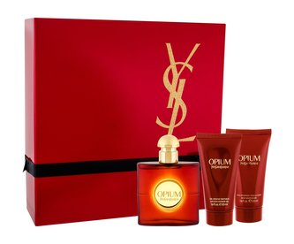Yves Saint Laurent Opium toaletní voda 50 ml + tělové mléko 50 ml + sprchový gel 50 ml