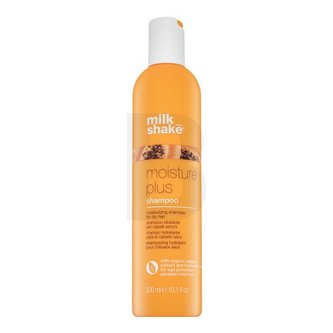 Vlasová kosmetika  v naší nabídce nese jména těch nejslavnějších kadeřnických značek. Šampony značky Milk_Shake z kolekce Moisture Plus byly vytvořeny pro všechny typy vlasů speciálně pro ženy. Tento kadeřnický zázrak má objem 300 ml.