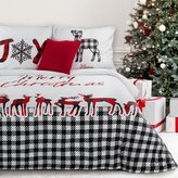 Vánoční povlečení 100% bavlna CHRISTIE IV. 1x 200x220 cm, 2x povlak 70x80 cm francouzské povlečení MyBestHome