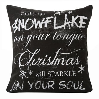 Vánoční polštář SNOWFLAKE 40x40 cm Mybesthome