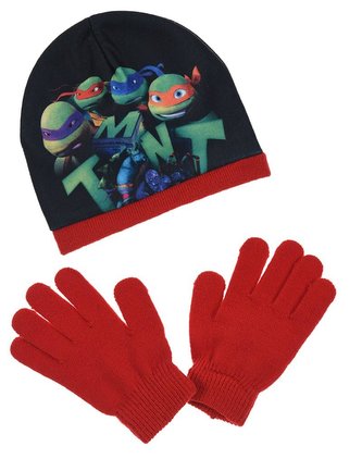 ČEPICE  A RUKAVICE ŽELVY NINJA - velikost 52