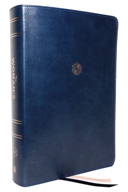 KJV, The Woman's Study Bible, Blue Leathersoft, Red Letter, Full-Color ...