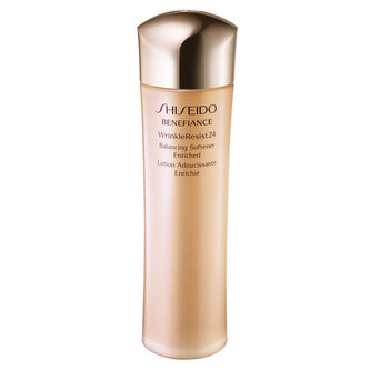 Shiseido Benefiance Wrinkle Resist 24 Čisticí voda Softener Enriched 150 ml pro ženy Tester