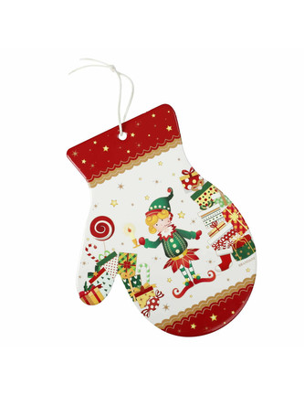 Podložka pod hrnec - rukavice červená ELFOMAGIA BRANDANI