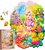 DŘEVĚNÉ BAREVNÉ PUZZLE - Amelia Princess of Magic