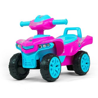 Dětské odrážedlo se zvukem Čtyřkolka Milly Mally Monster Pink Dětské odrážedlo se zvukem Čtyřkolka Milly Mally Monster Pink