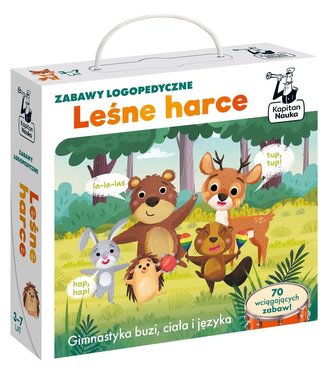 Zabawy logopedyczne. Leśne harce Zabawy logopedyczne. Leśne harce