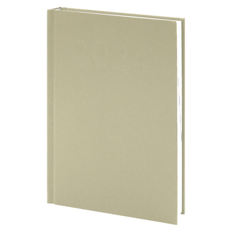 Diář A5 1 strana / 1 den 2024 - Standard béžový