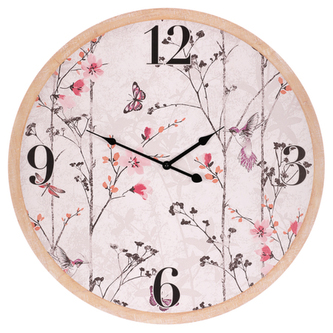 Hodiny nástěnné MDF, 58cm Hodiny nástěnné MDF, 58cm