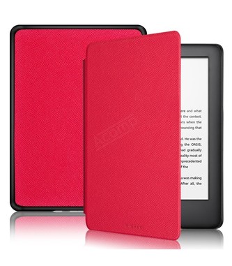 B-SAFE Amazon Kindle 2019 Lock 1286, červené pouzdro