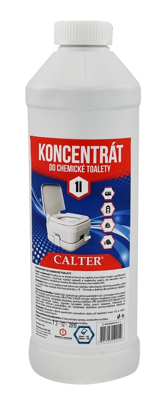 Náplň CALTER® do chemické toalety - 1L Náplň CALTER® do chemické toalety - 1L