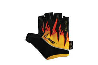 Cyklorukavice SULOV®  TWIST GEL, vel. L, fire