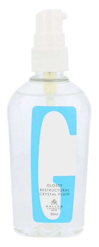 Kallos Cosmetics Glossy Sérum na vlasy Restructural Crystal Fluid 80 ml pro ženy