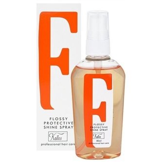 Kallos Cosmetics Flossy Pro lesk vlasů Protective Shine Spray 80 ml pro ženy