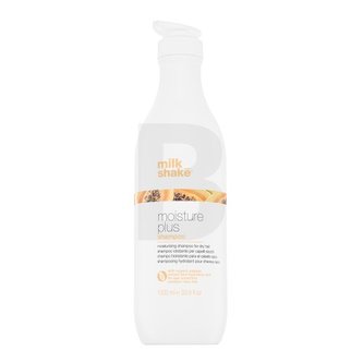 Vlasová kosmetika  v naší nabídce nese jména těch nejslavnějších kadeřnických značek. Šampony značky Milk_Shake z kolekce Moisture Plus byly vytvořeny pro suché vlasy speciálně pro ženy. Tento kadeřnický zázrak má objem 1000 ml.