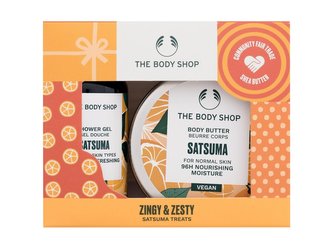 The Body Shop Satsuma sprchový gel Satsuma Shower Gel 60 ml + tělové máslo Satsuma Body Butter 50 ml