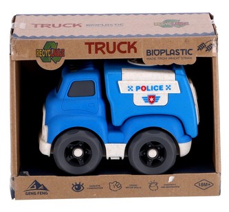 Policejní auto z bioplastu