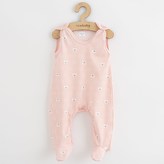 Kojenecké dupačky New Baby Classic II medvídek bílý - velikost 56 (0-3m)