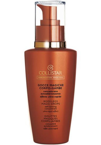 Collistar Tan Without Sunshine Samoopalovací přípravek Body Legs Magic Drops Self Tanning 125 ml pro ženy